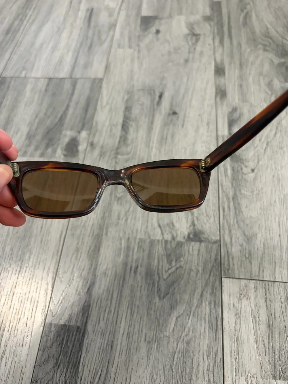 Tart Optical OTE Tortoiseshell Square Frame Sunglasses 1950 Vintage USA